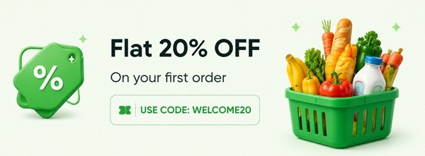 Flat 20% OFF Offer